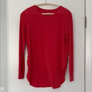 GAP fit breathe side slit long sleeve shirt